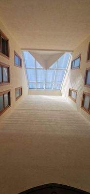 Der Lichthof im Inneren