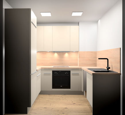 Küchenvisualisierung Wohnung 2
