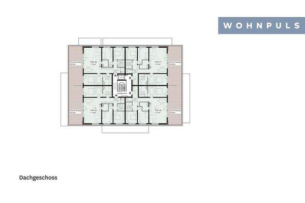 Übersichtspläne Oberperfuss Huebe - OG3