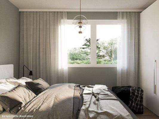 Visualisierung Schlafzimmer
