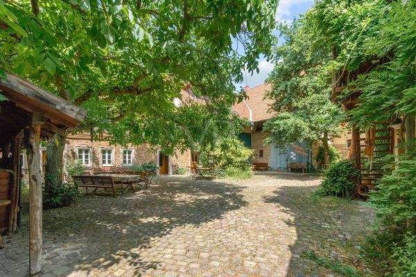 gemütlicher Innenhof