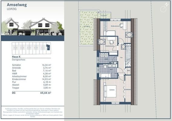 Grundriss Dachgeschoss