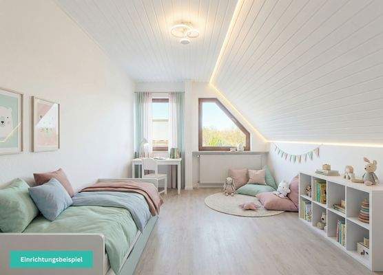 25 Zimmer (2) - Einrichtungsbeispiel