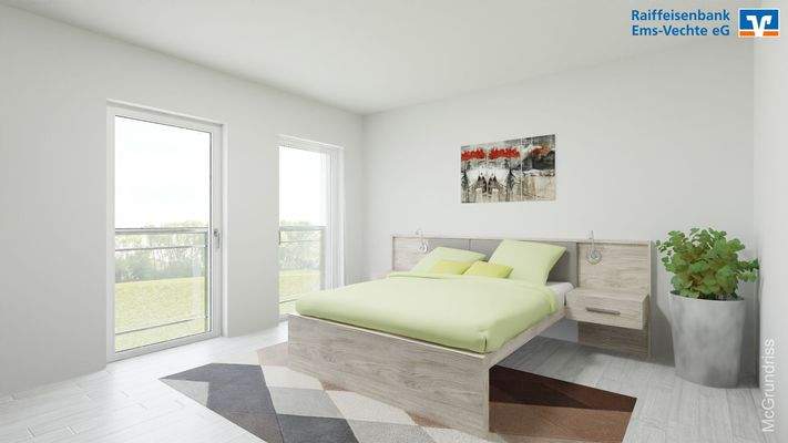 Visualisierung Whg. 7 Schlafen 2