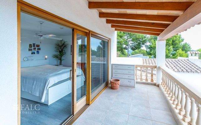 Balkon Hauptschlafzimmer