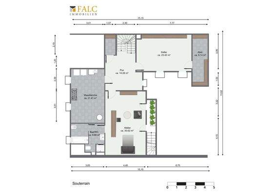 Grundriss Souterrain