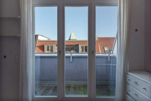 Balkonzugang vom Schlafbereich