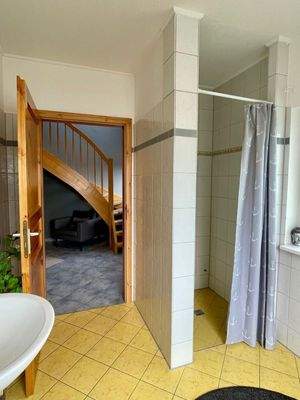 Duschbad im Erdgeschoss