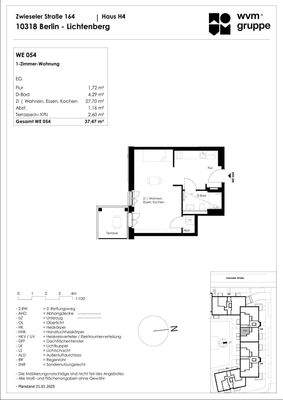 Grundriss Zwieseler Straße 164