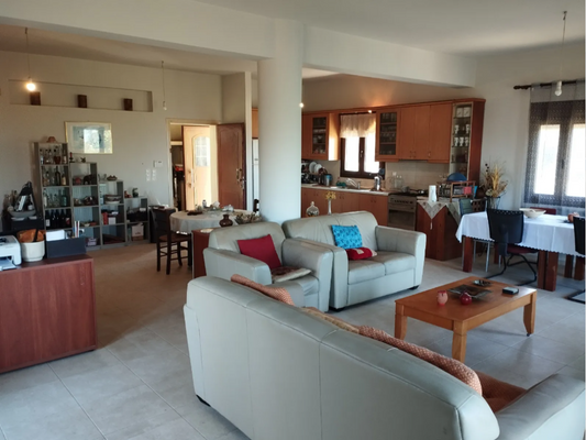 Kreta, Vasilies: Einfamilienhaus mit schöner Aussicht zu verkaufen