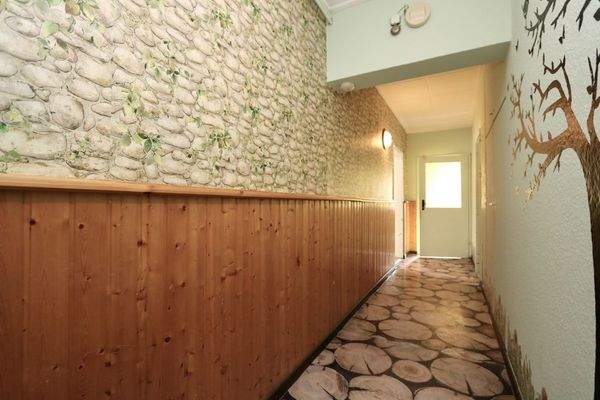 Der Flur im Erdgeschoss