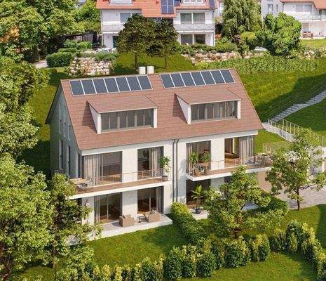 Frontansicht Haus A-B