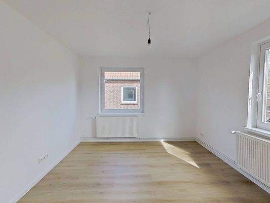 Ansicht I: Wohn- und Esszimmer