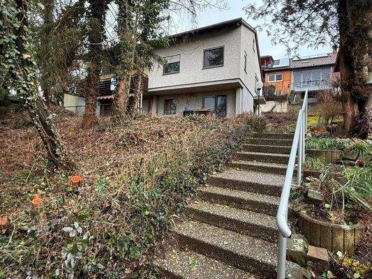 Weg 4 zum Haus, 11 Stufen