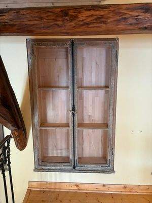 Einbauschrank restauriert