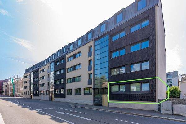 Ansicht von der Straße 