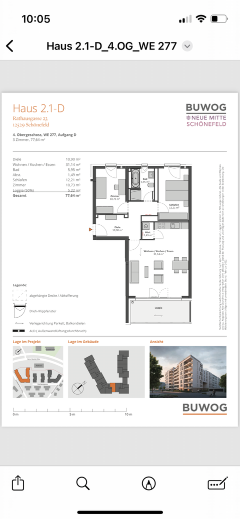 Schönefeld Wohnungen, Schönefeld Wohnung mieten