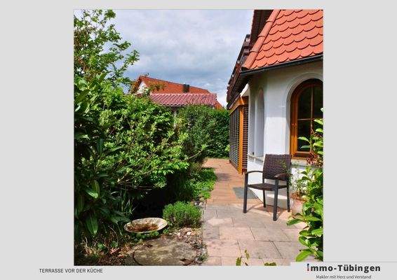 Terrasse vor der Küche