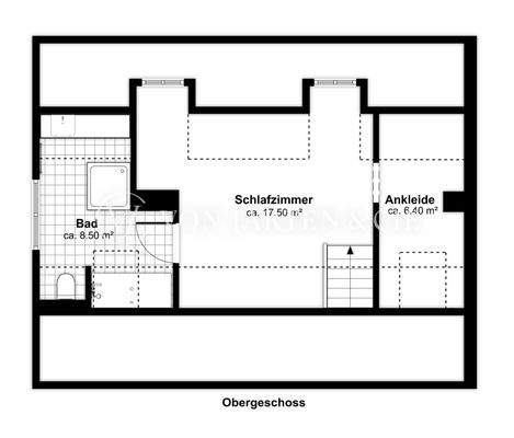 Grundriss Dachgeschoss Einheit 1