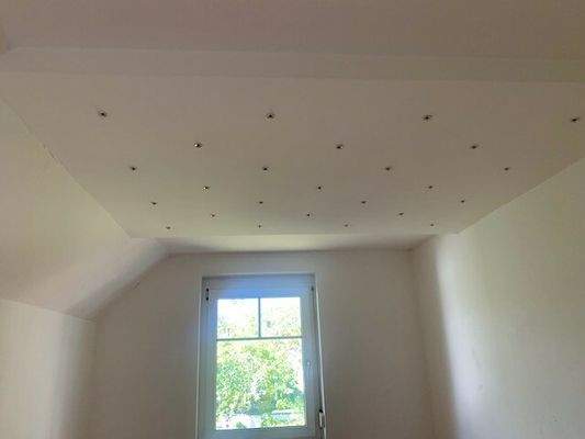Sternenhimmel im Schlafzimmer