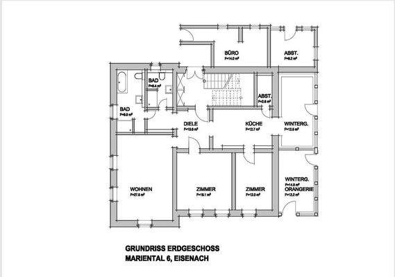 Grundriss Erdgeschoss