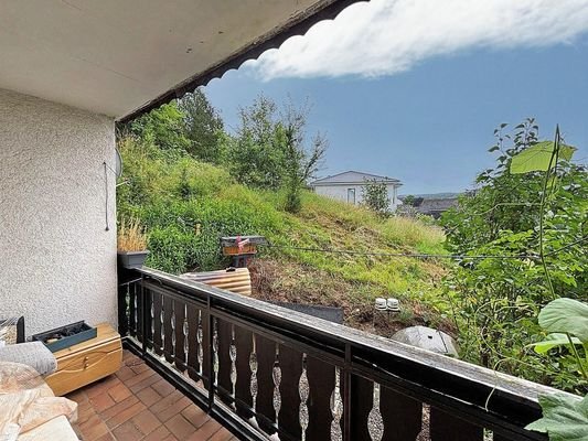 Balkon im 1. Obergeschoss