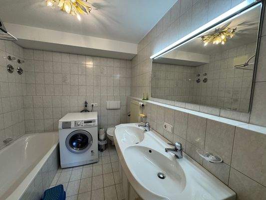 Badezimmer in der Einliegerwohnung