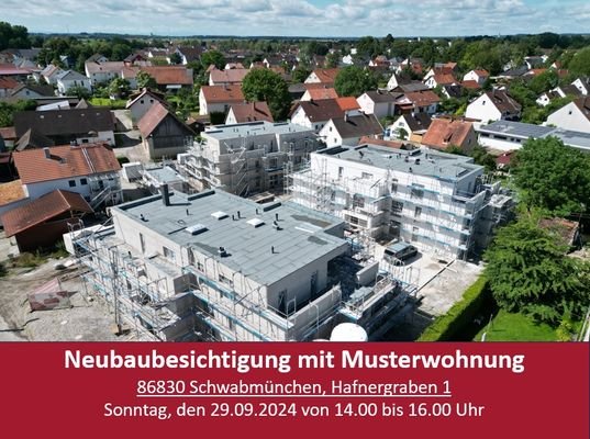 NEUBAUBESICHTIGUNG MIT MUSTERWOHNUNG 