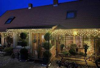 das Haus in der Adventszeit