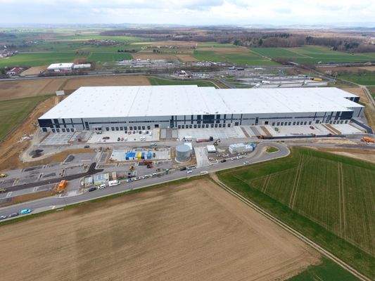 Originalbil Drohnenansicht 