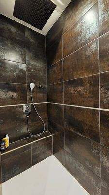 Dusche im Bad OG