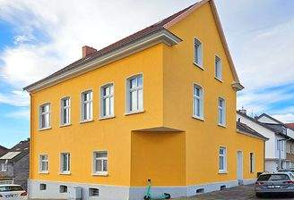 Blick auf das Gebäude