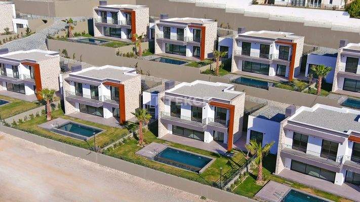 Modern-Design Villas Near the Beach in Akyarlar Bodrum