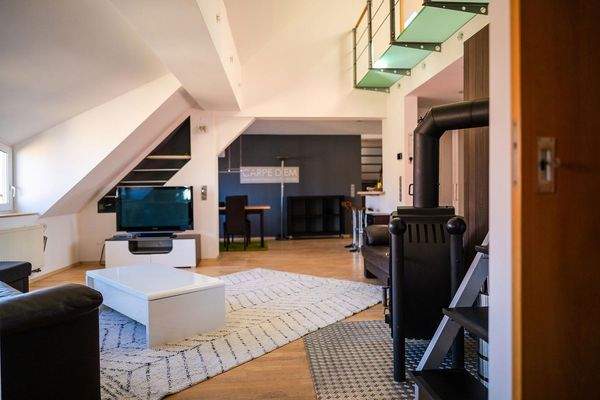 Blick in den Wohnbereich