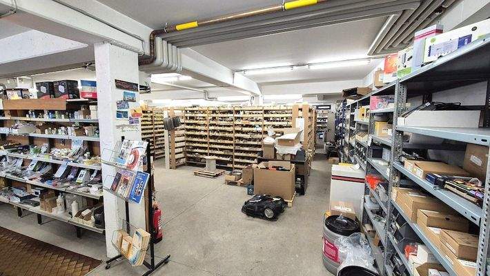 Blick in den hinteren Bereich