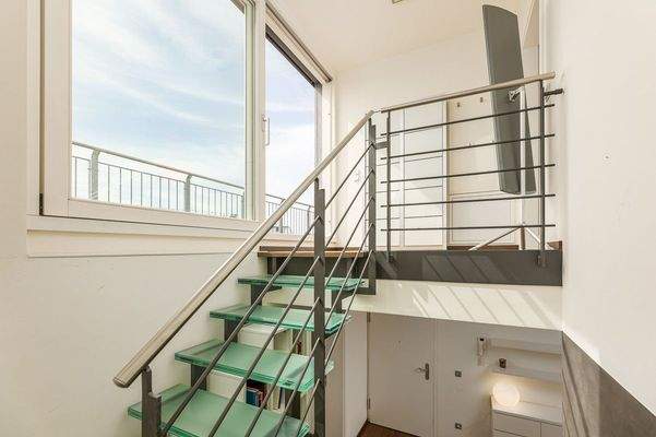 Aufgang Master-Schlafzimmer