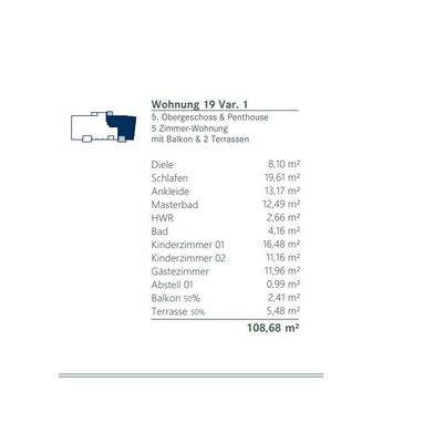 Fläche WE 19.1 5. OG