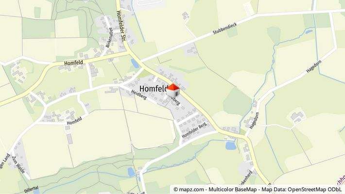 Geolyzer Kartenausschnitt