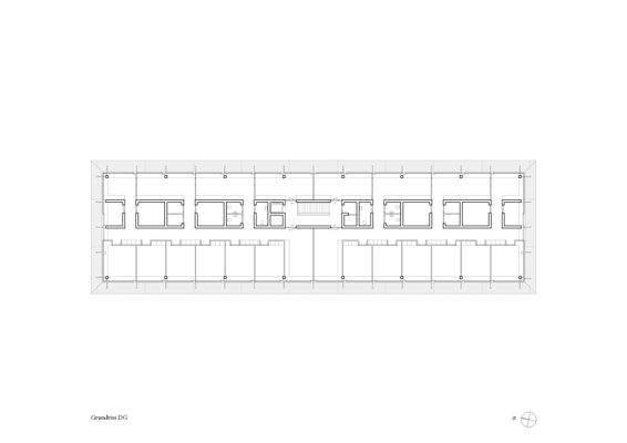 Grundriss Dachgeschoss Variante 2