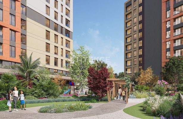 Elegant Apartments Near the Metro Station in Zeytinburnu Istanbul