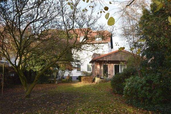 aus dem Garten heraus