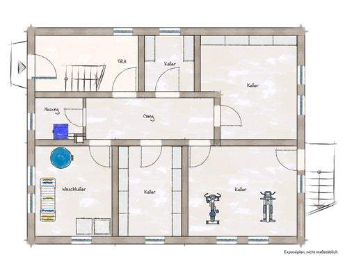 Grundriss Untergeschoss