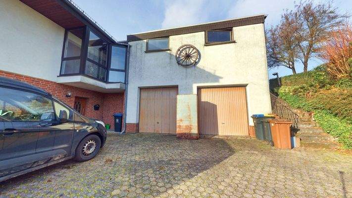 Eingangsbereich Haus und Hof