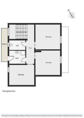 Grundriss Obergeschoss