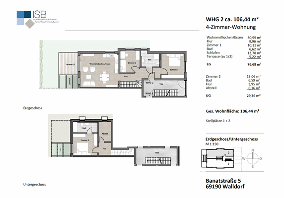 Grundriss Wohnung 2