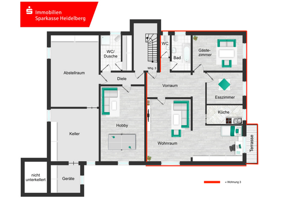 Grundriss Untergeschoss