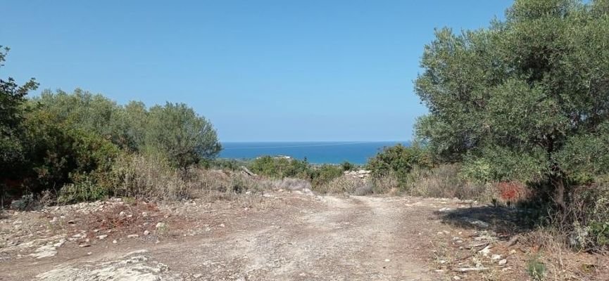 Kreta, Episkopi: Wunderschönes Grundstück mit Meer