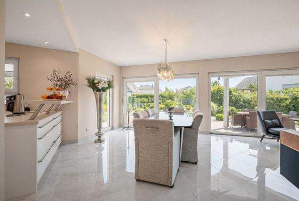 Übergang zur Terrasse