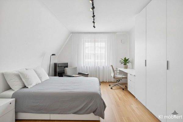 Schlafzimmer 2 (KI-möbliert)