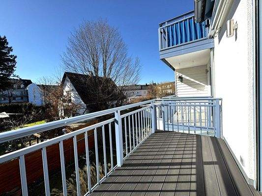 Südbalkon vom Wohnbereich